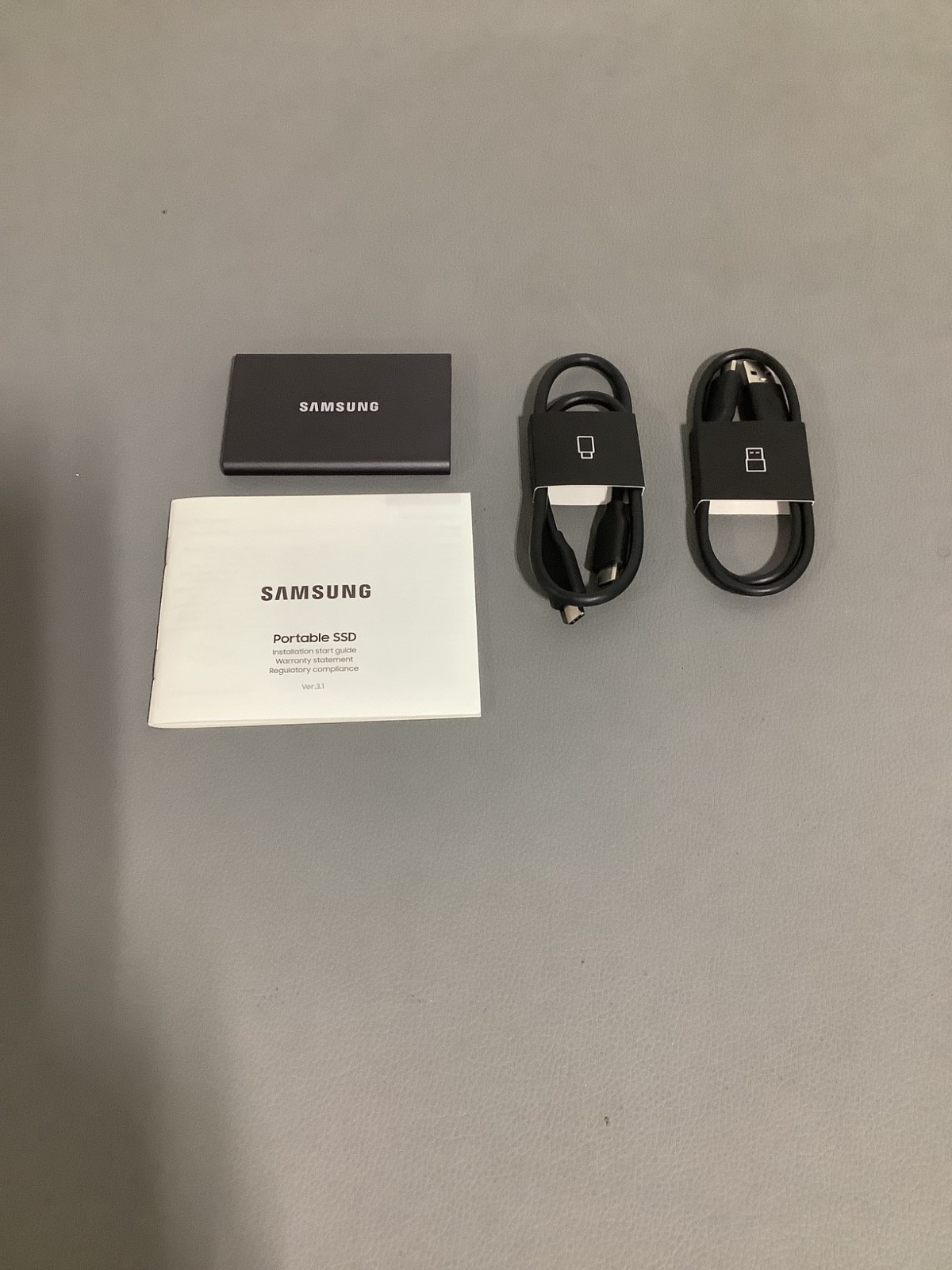 Samsung T7 ‎MU-PC1T0T Portable SSD External Solid State Drive 1TB
