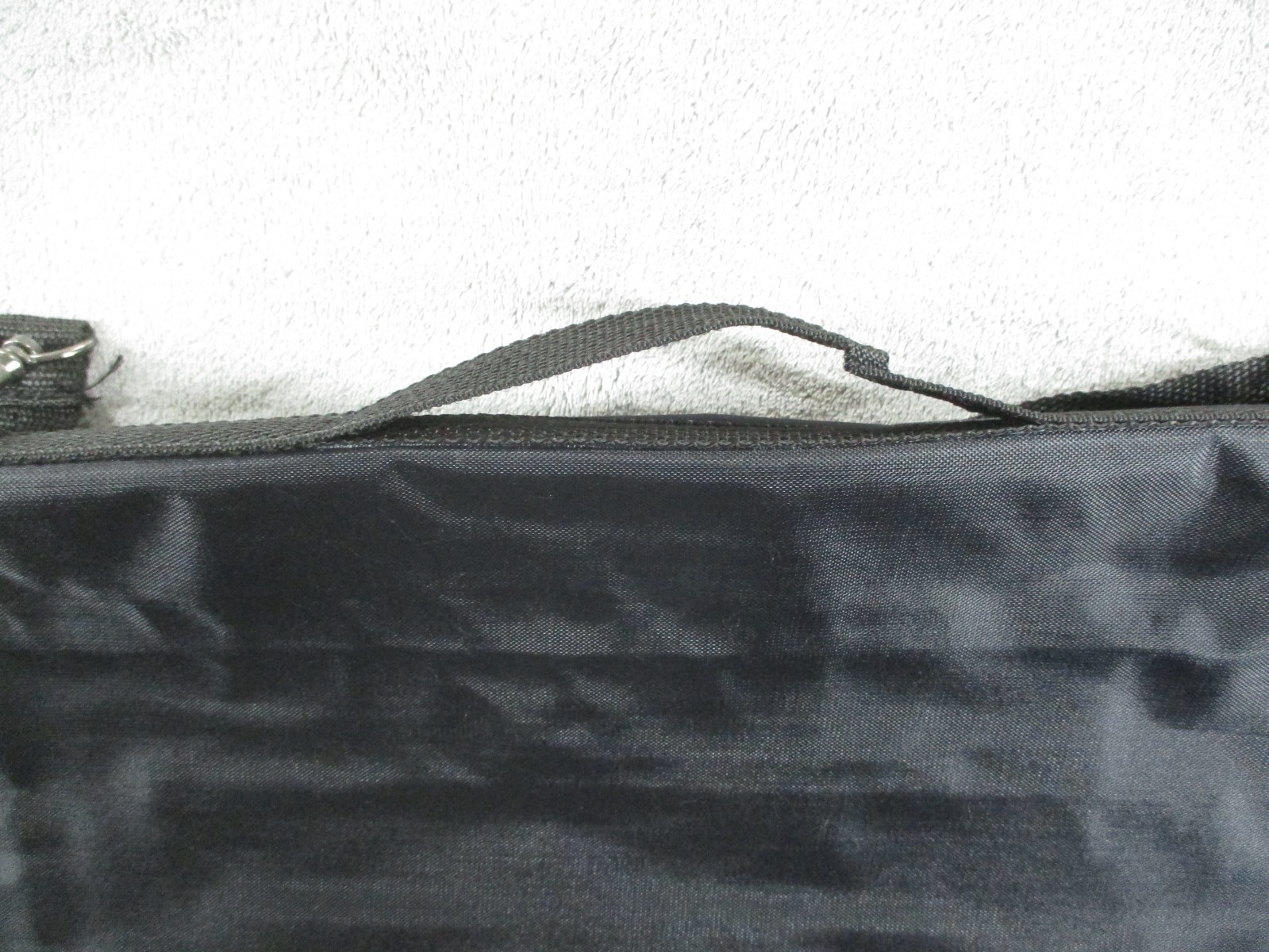 Vintage Messenger Laptop Bag Basic Lightweight Black Shoulder Strap Simple EUC