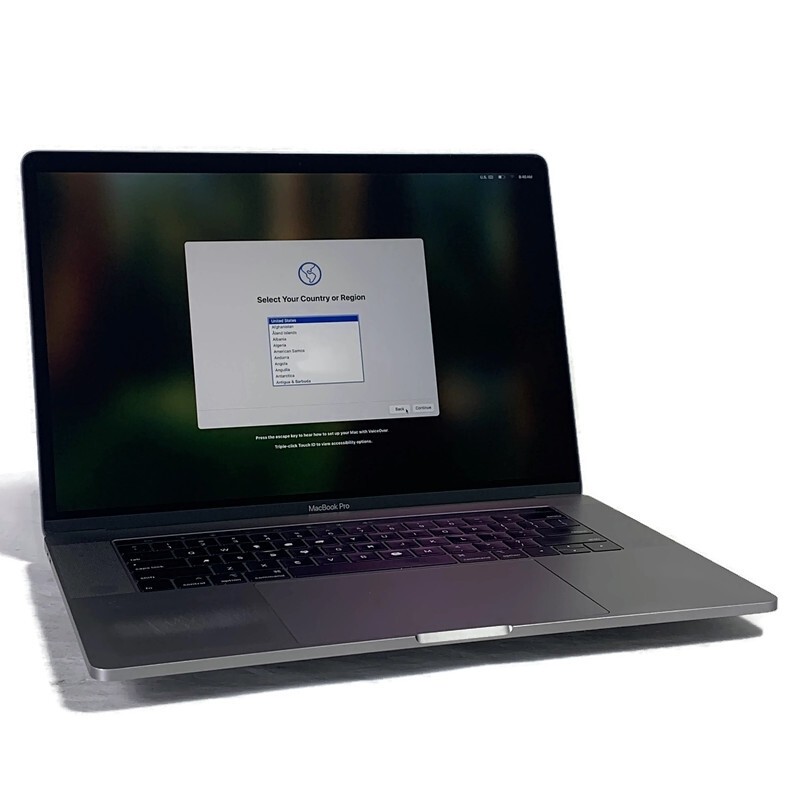 Apple MacBook Pro A1990 15″ 2019 Laptop Oct Core i9-9980HK 2.4GHz 16GB 500GB SSD