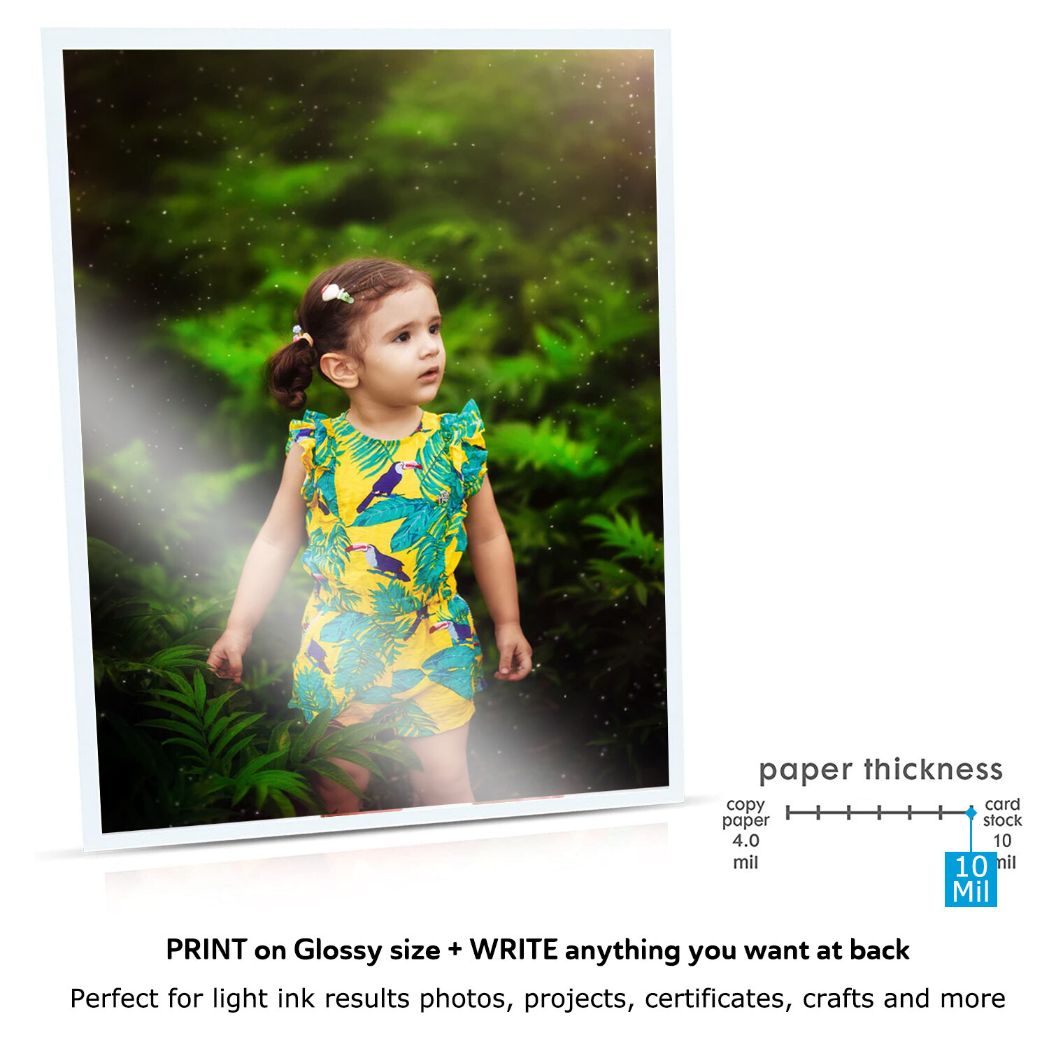 Koala Glossy Photo Paper 13×19 100 Sheets for Inkjet Printer Canon HP 48lb 180g
