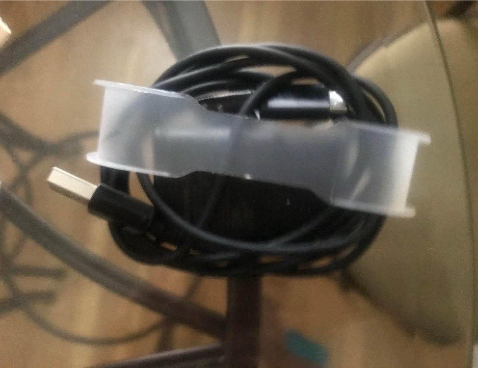 USB-C to USB-C Round Cable, Black, USB Type-C Male to USB Type-C Male