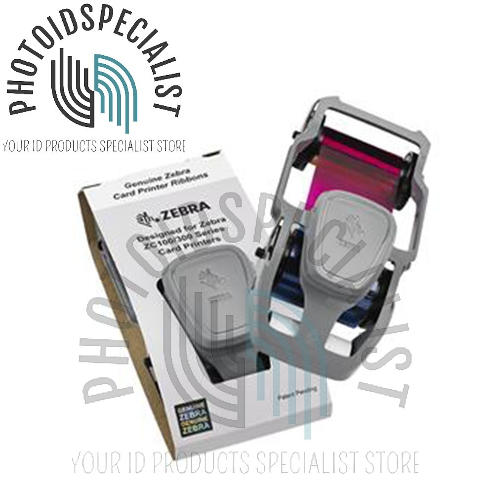 Zebra 800300-550 YMCKO Color Ribbon 300 Images for ZC300 Series US & Canada -New