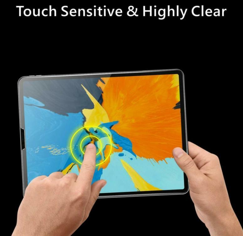 2-Pack Tempered Glass Screen Protector For Apple iPad Pro 11 inch 2018/2020