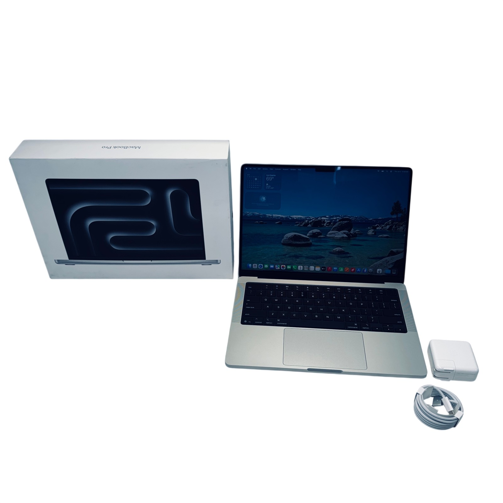 Apple MacBook Pro 2025 MDE54LL/A M5 4.6Ghz 16GB RAM 1TB SSD Silver 14.2″