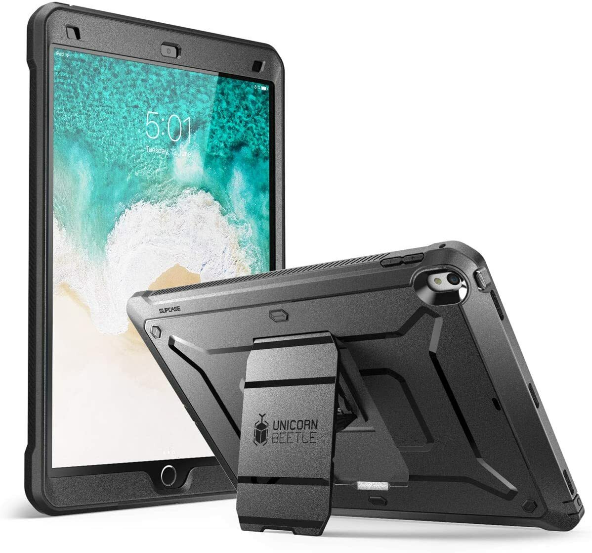 SUPCASE for Apple iPad Pro 10.5″ 2017, Full-Body Screen Case Rugged Stand Cover