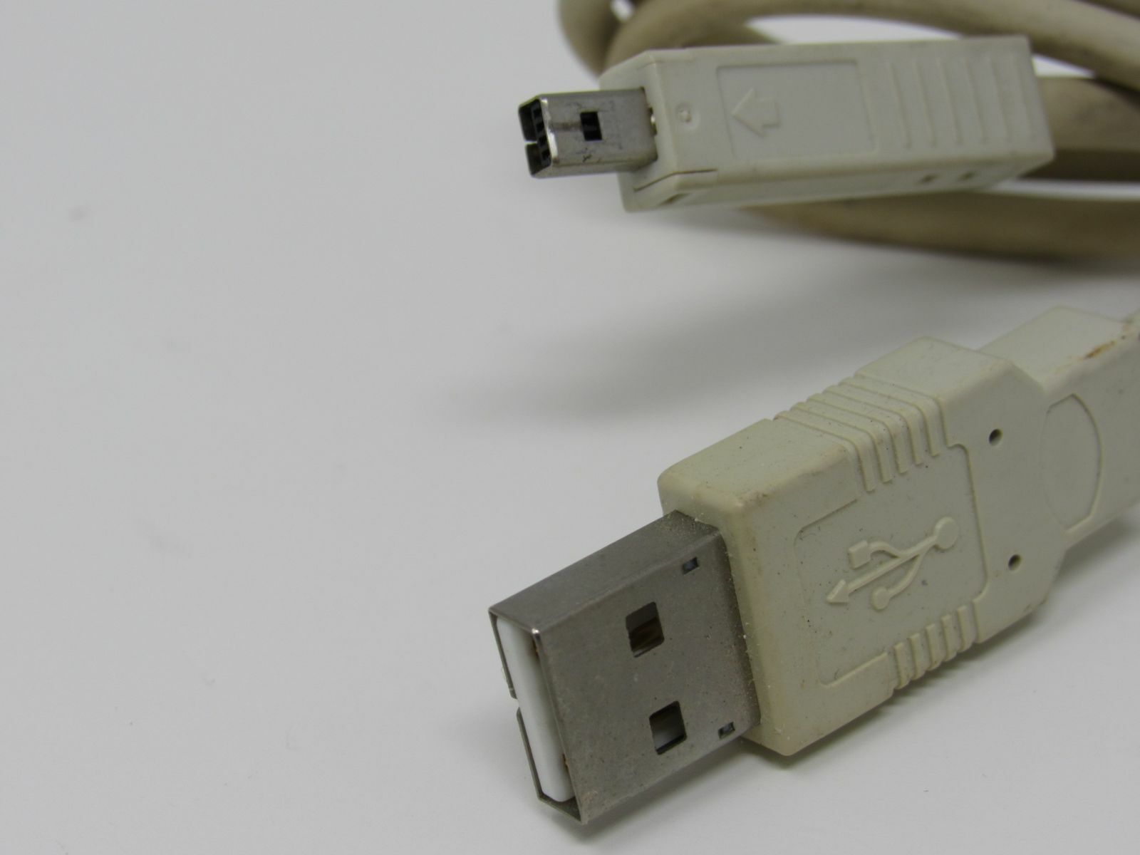 Standard USB A Plug to USB B Plug Cable 3 ft Male