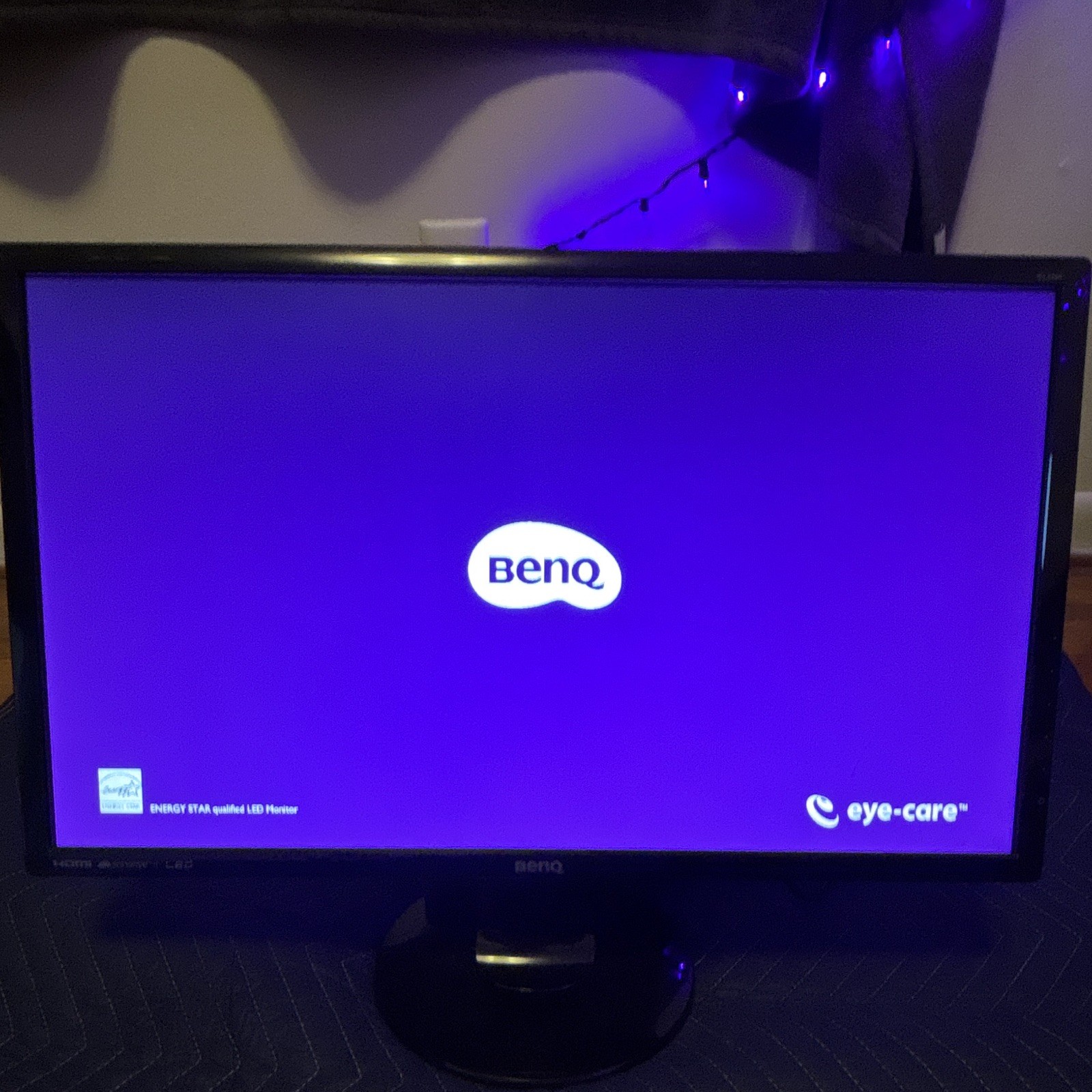 BenQ GL2460-B 24in LED Monitor 1080p 60Hz + HDMI Cord and Power Cord Included
