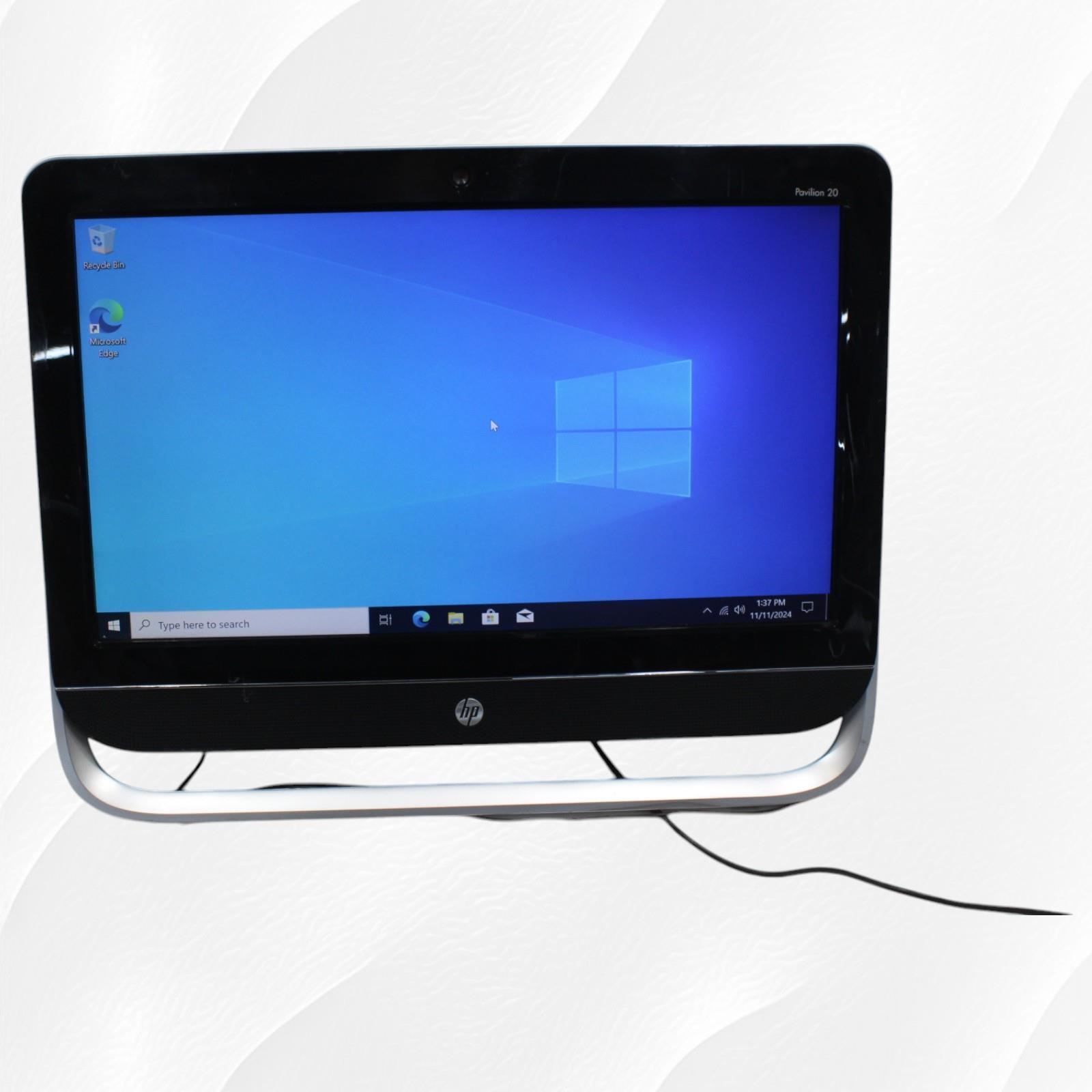 HP Pavilion 20 20” AIO Desktop PC AMD E1-1200 1.40 GHz 8GB 1TB Win 10 Pro