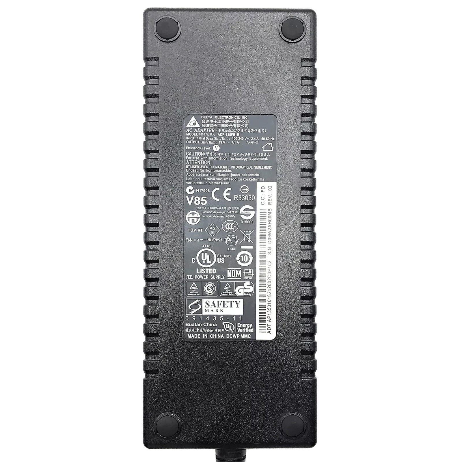 Genuine Delta AC Power Adapter for Acer Veriton L6620 L6620G L6630 L6630G