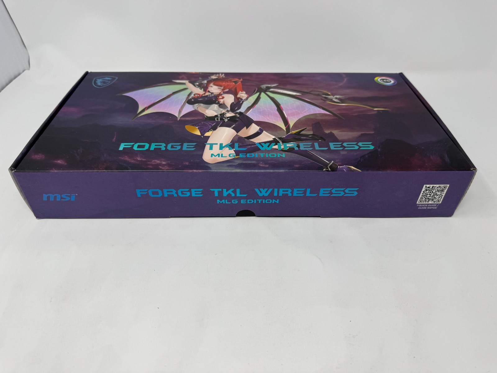 New MSI Forge TKL Wireless Linear Switch RGB Gaming Mechanical Keyboard MLG Ed