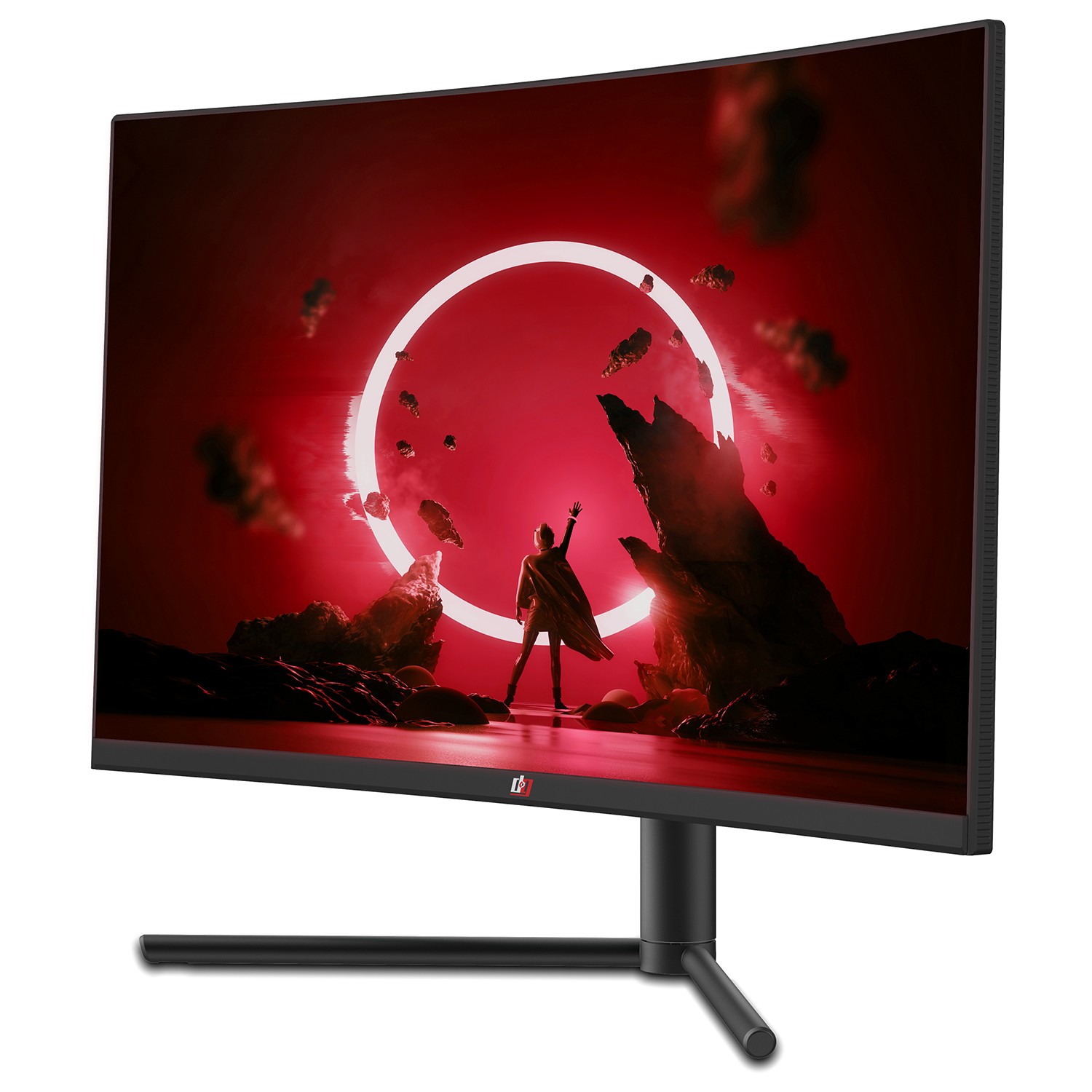 Deco Gear 32″ Curved Gaming Monitor 1920×1080 3000:1 Contrast Ratio, 75 Hz, 6 ms