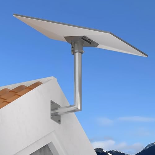 Starlink Mount Gen 3 Roof & Wall Mount Kit 360 Rotatable Pipe Adapter Short Arm