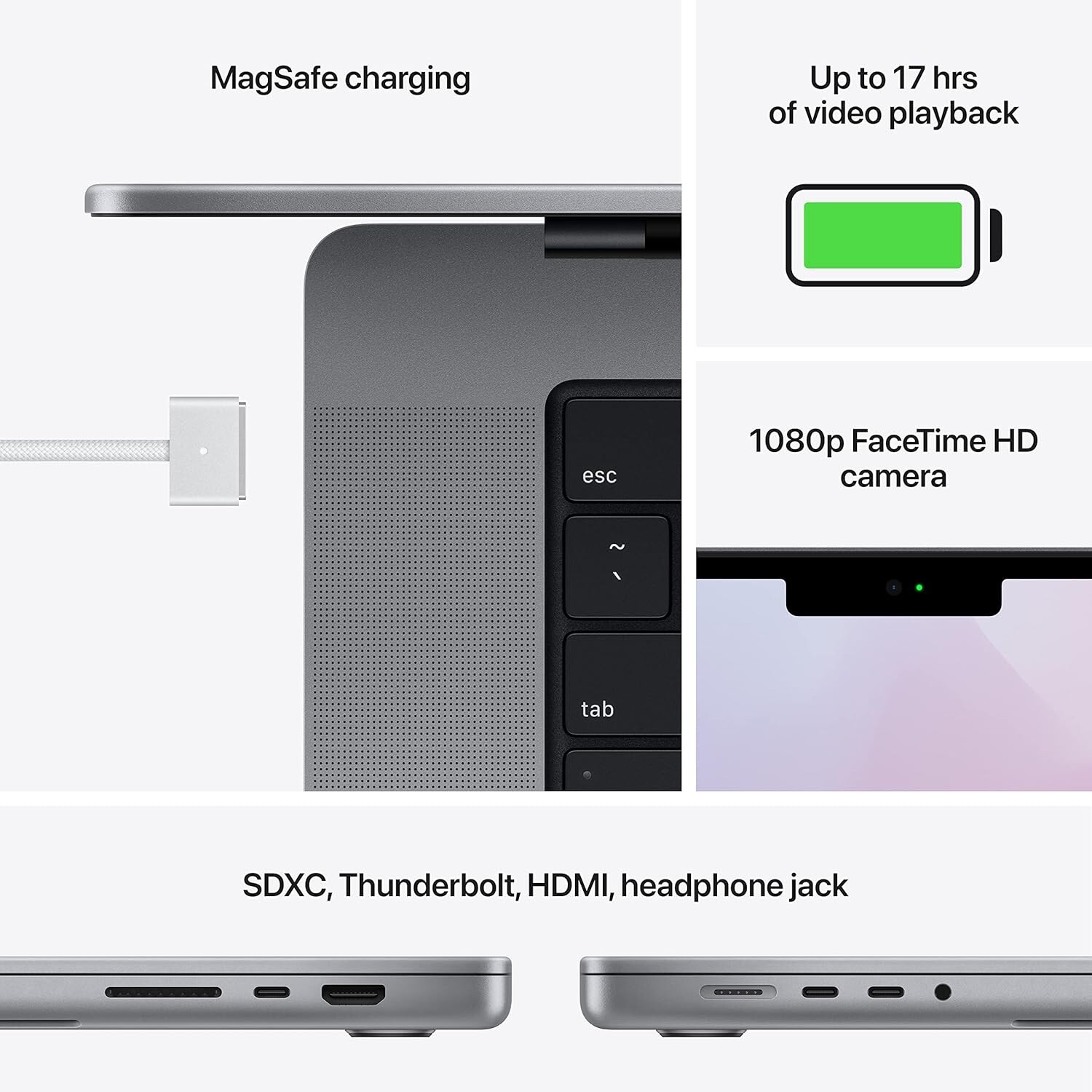 2021 Apple MacBook Pro 14-inch M1 Max – 32-Core GPU 64GB RAM 1TB SSD | Excellent