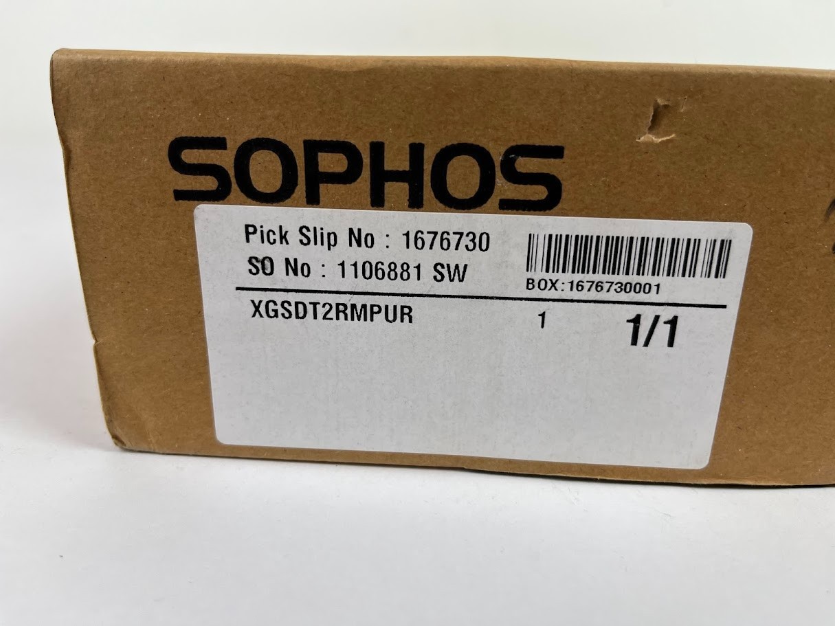 Sophos XGS 116W 126W 136W Rackmount Kit w/ Adapter Holder XGSDT2RMPUR