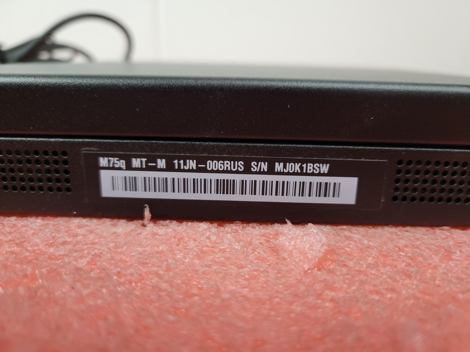 Lenovo ThinkCentre M75q Gen 2 Ryzen 5 Pro 5650GE 16GB RAM 256GB SSD w/PA | C1240