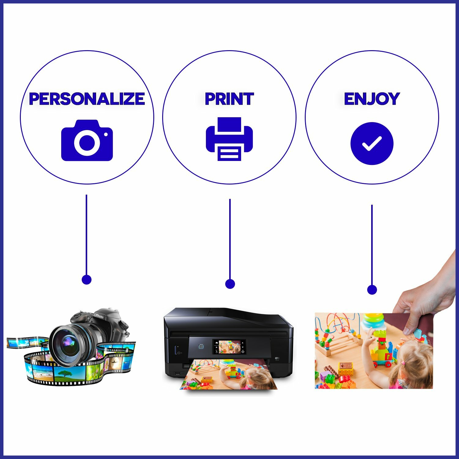 24 Ct Printable Magnetic Sheets 8.5×11 Magnet Photo Paper Matte for Inkjet 12Mil