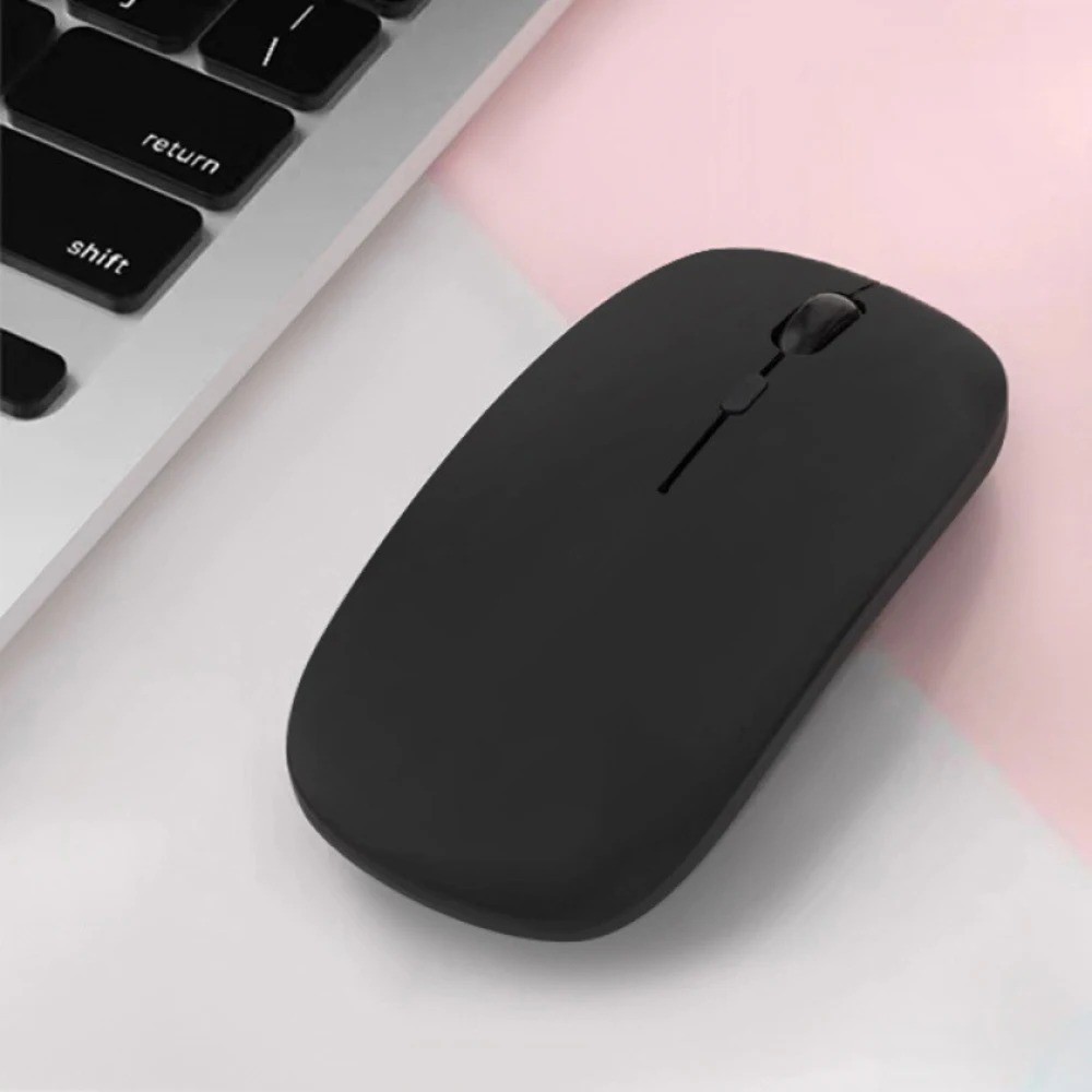 Silent Bluetooth Wireless Mouse Rechargeable Slim Optical Mice for iPad Laptop