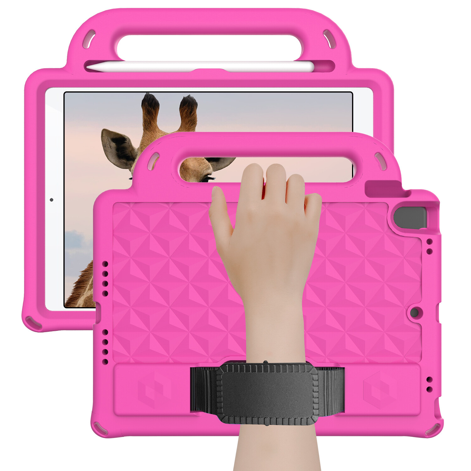 Shockproof Case With Shoulder Strap Cover For iPad 5th 6th 7th 8th 9th Gen Mini