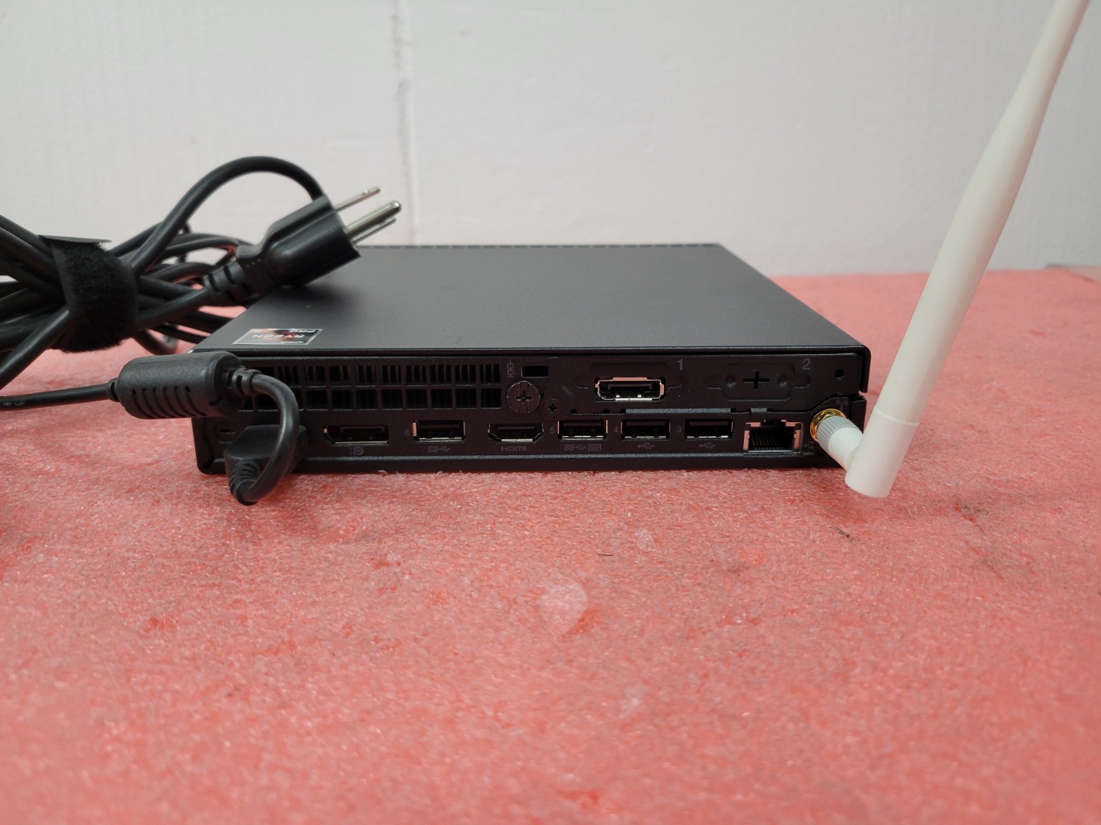 Lenovo ThinkCentre M75q Gen 2 Ryzen 5 Pro 5650GE 16GB RAM 256GB SSD w/PA | C1240