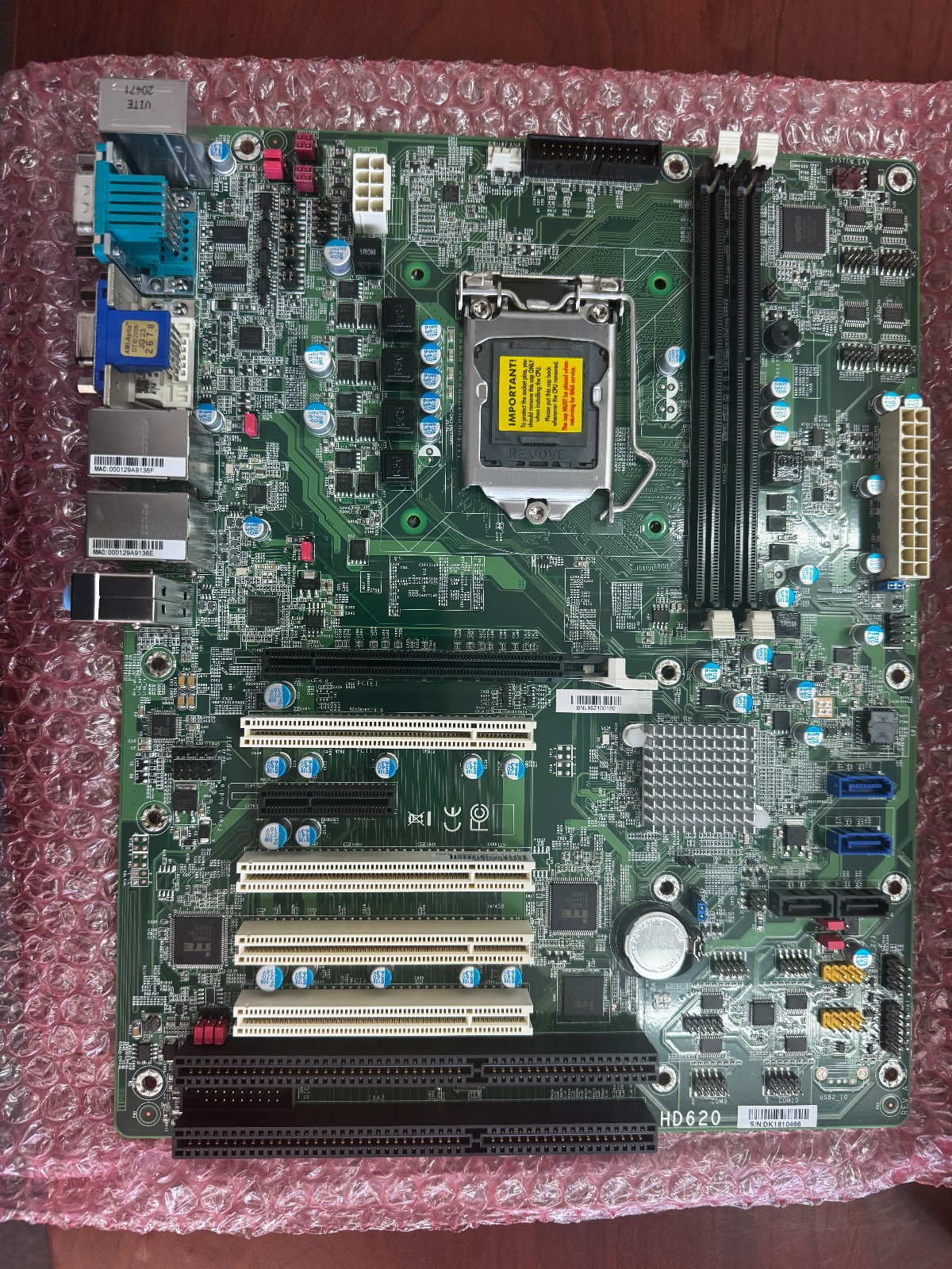 NEW OPEN BOX DFI HD620-H81X INDUSTRIAL MOTHERBOARD