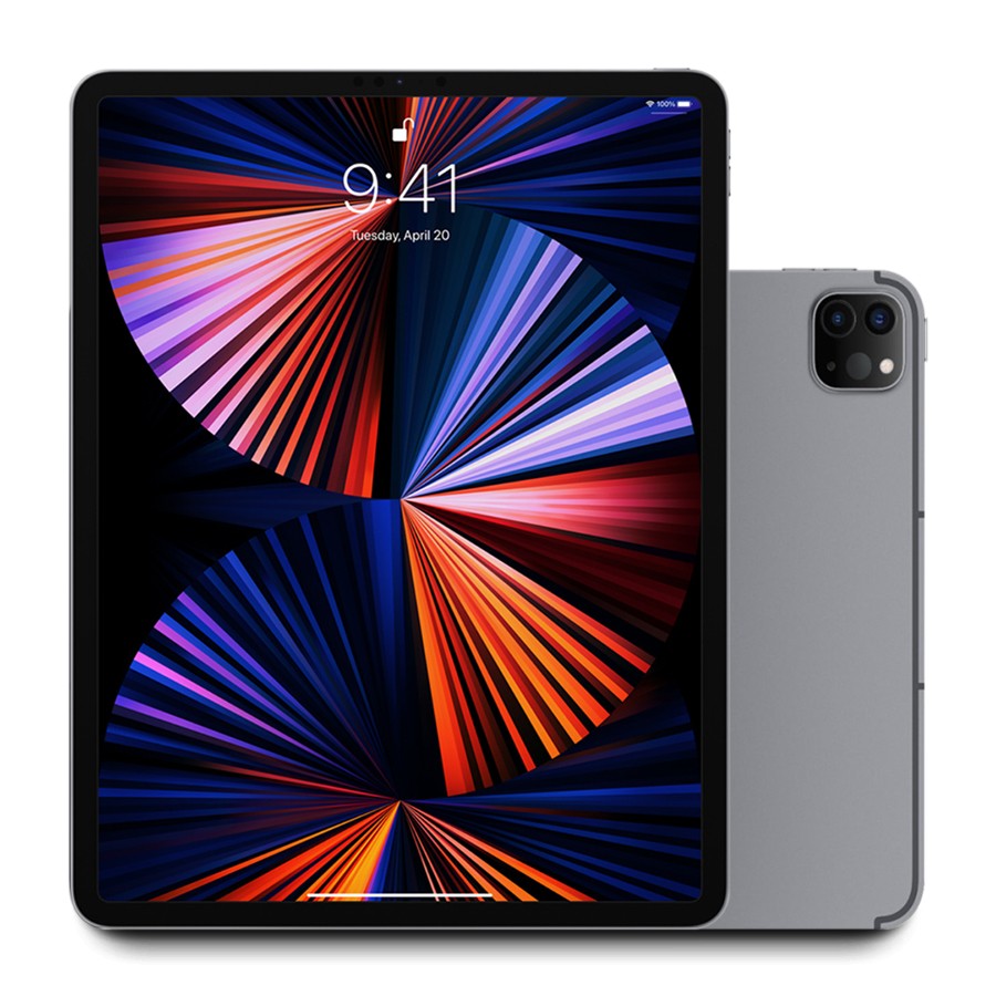 2021 Apple iPad Pro 5 90%+ Battery 1TB Unlocked 12.9″ (Gray) A2379 w/Warranty