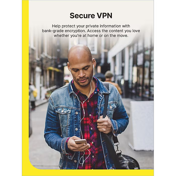 Norton 360 Premium 10 Devices 2026 VPN Antivirus Cloud Software 1 year Key card