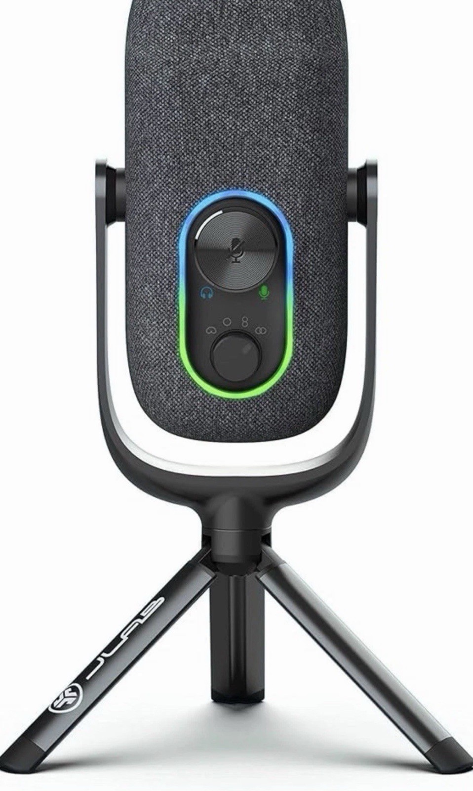 JLab JBuds Talk USB Gaming Streaming Microphone USB-C Output Stereo 3.5mm AUX