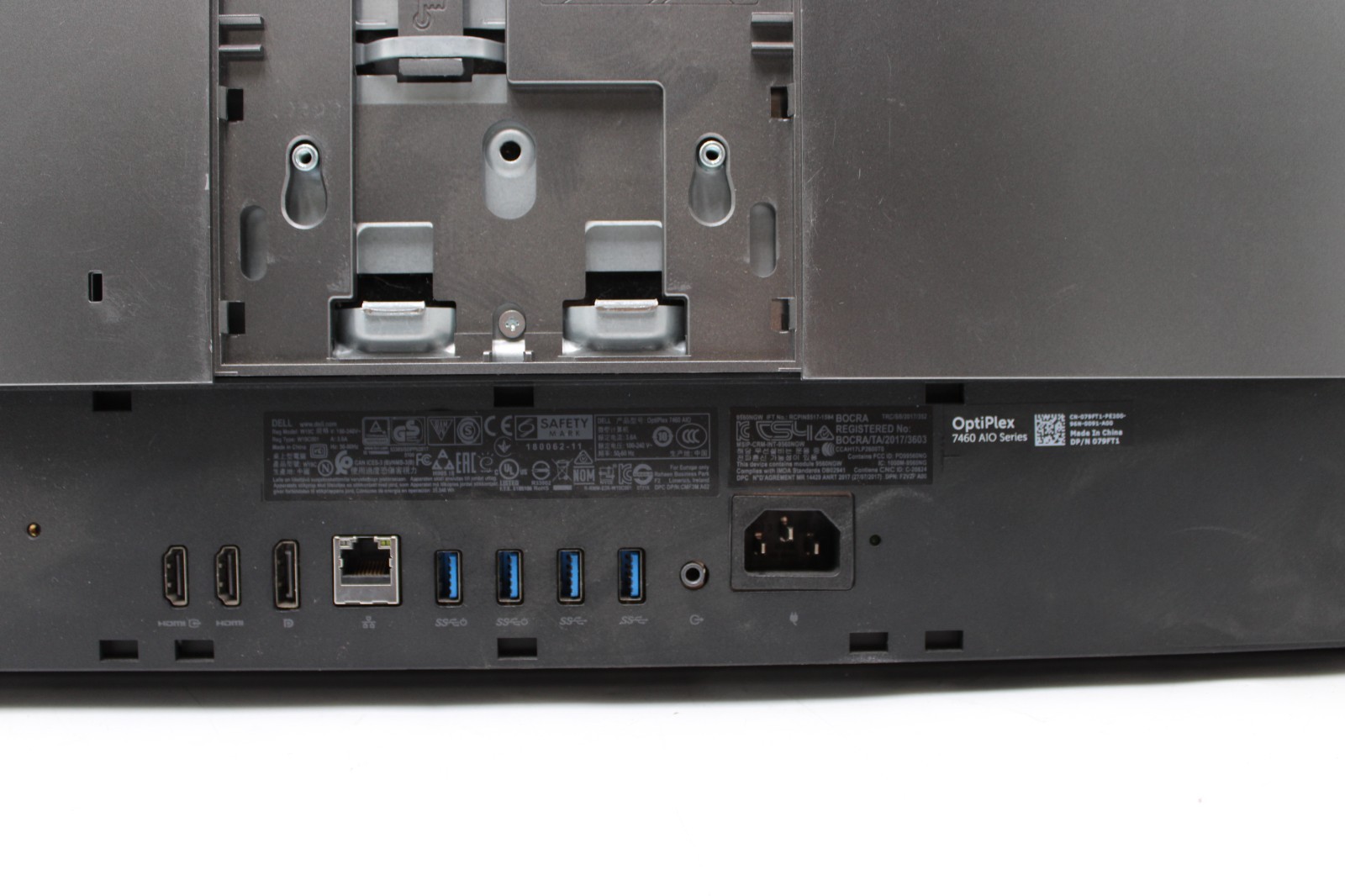 23.8” Dell OptiPlex 7460 All-In-One i5-8500 @ 3.00GHz 8GB RAM 180GB SSD Win 10