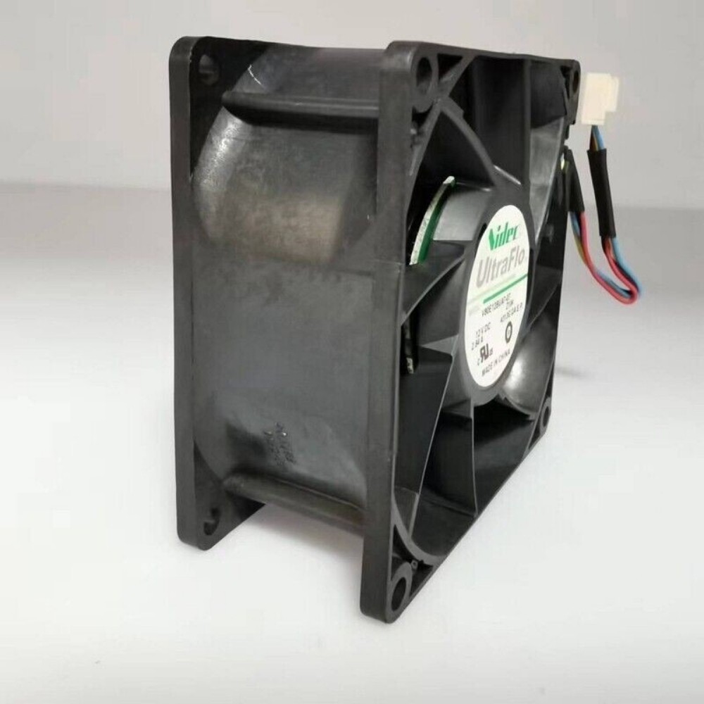 2PCS Nidec V80E12BUA7-07 DC 12V 2.84A 8038 8cm 4pin Cooling Fan