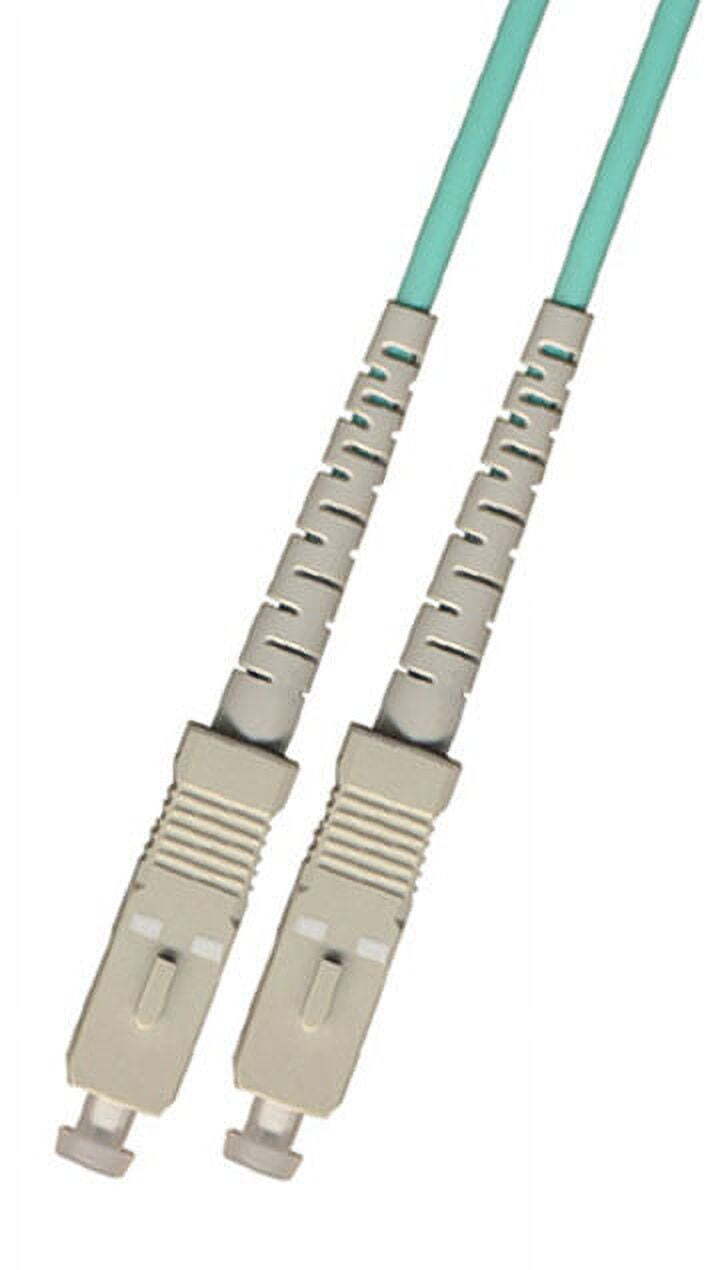 Direct Burial Outdoor SC 2 Strand Fiber Optic Cable 10GB Multimode 50/125 30M