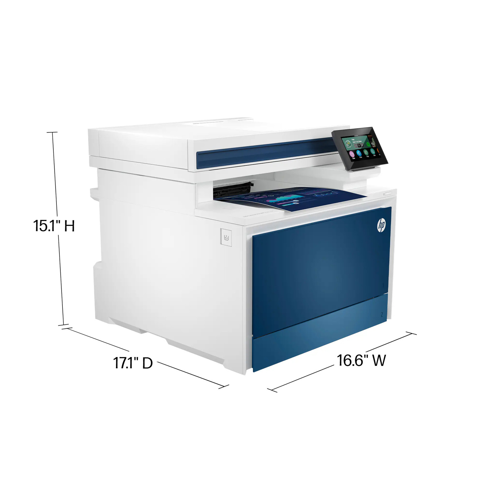 HP Color LaserJet Pro MFP 4301fdw Laser Printer, Color Mobile Print, Copy, Scan,
