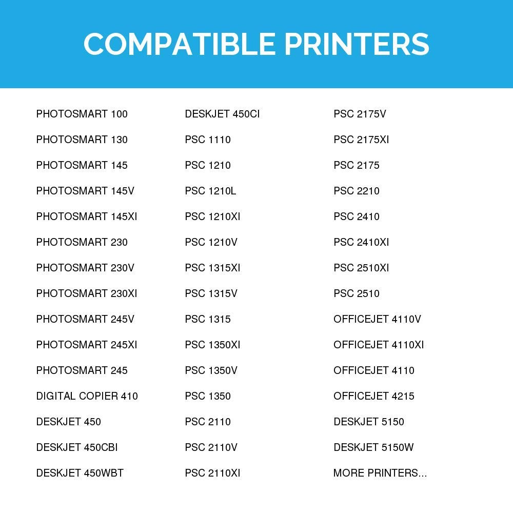 LD Products Replacement for HP 56 C6656AN Pack of 2 Black Ink Cartridges