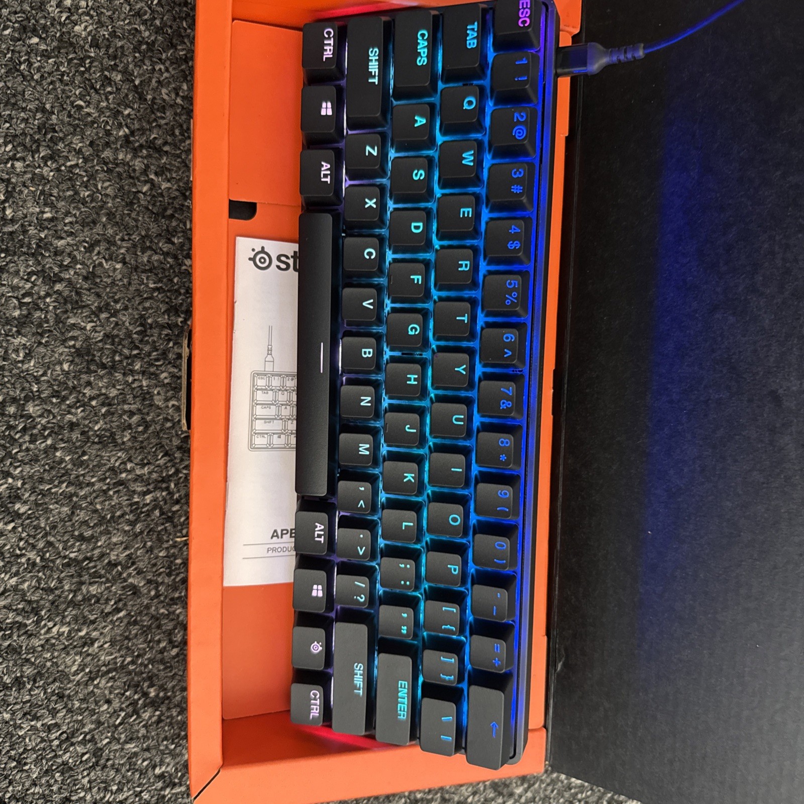 SteelSeries Apex Pro Mini Gaming Keyboard in 60% Form Factor 648020