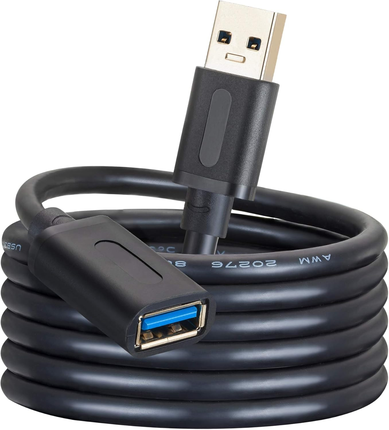 USB 3.0 Extension Cable 25Ft,Usb 3.0 High Speed Extender Cord Type a Male to a F