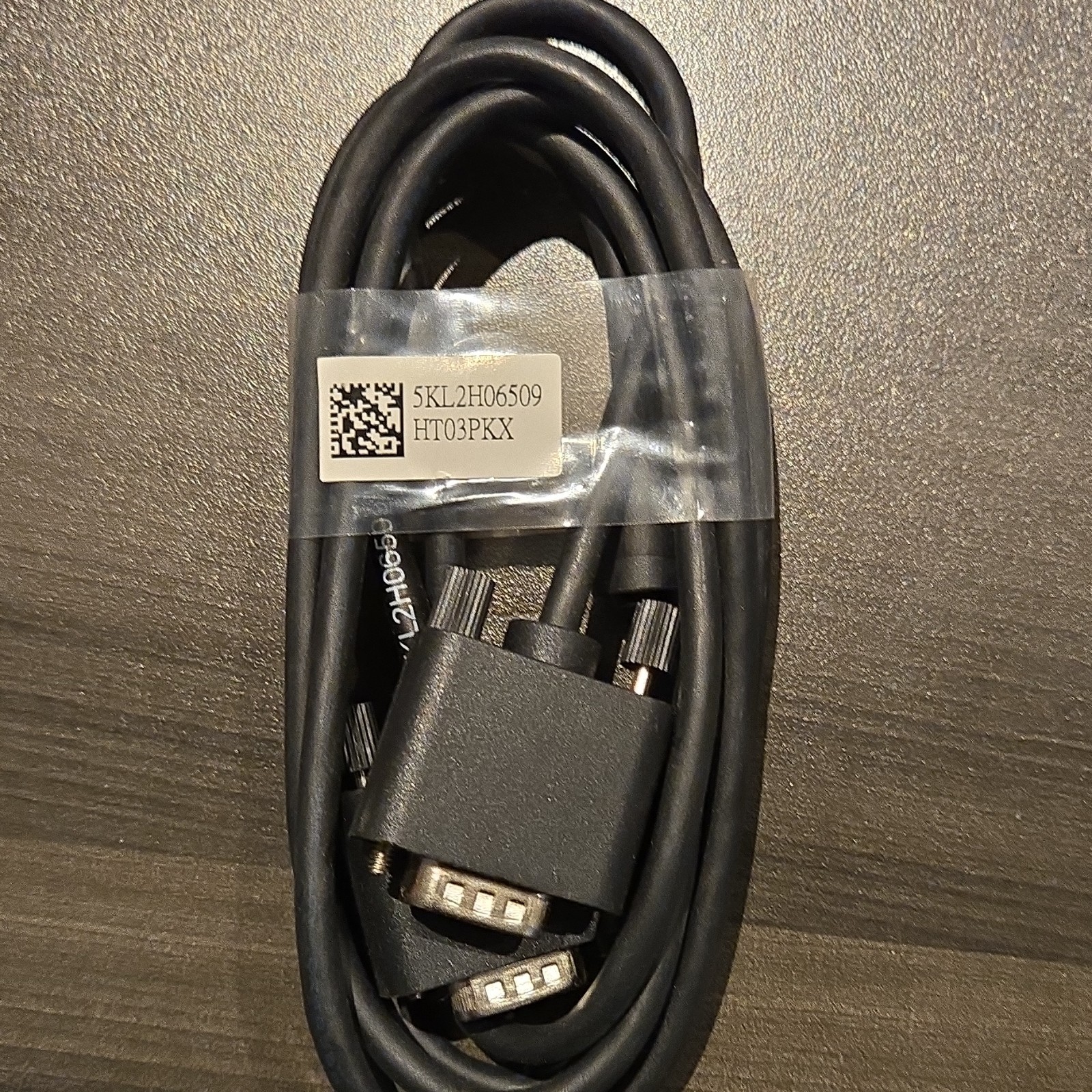 VGA/SVGA D-Sub Male to Male Cable 5KL2H06509 Black VGA/SVGA Cable 1:1