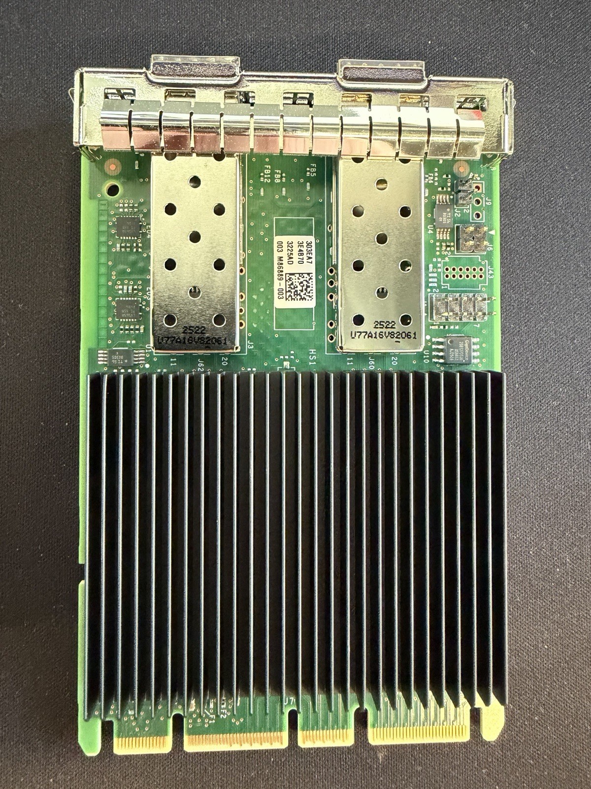 Intel E810-XXVDA2 10/25GbE Dual Port SFP28 OCP 3.0 PCIe 4.0 x8 Dell 61X09 PWH3C