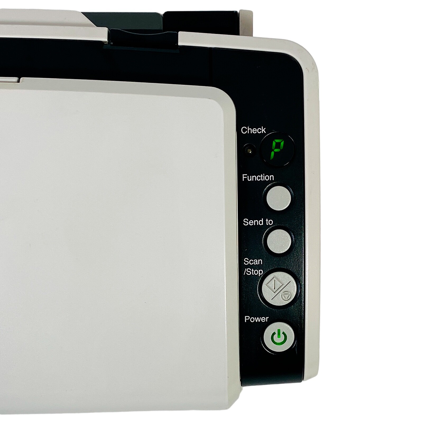 Fujitsu FI-6130 Duplex Document Color Scanner w/AC Adapter & USB Cord TESTED