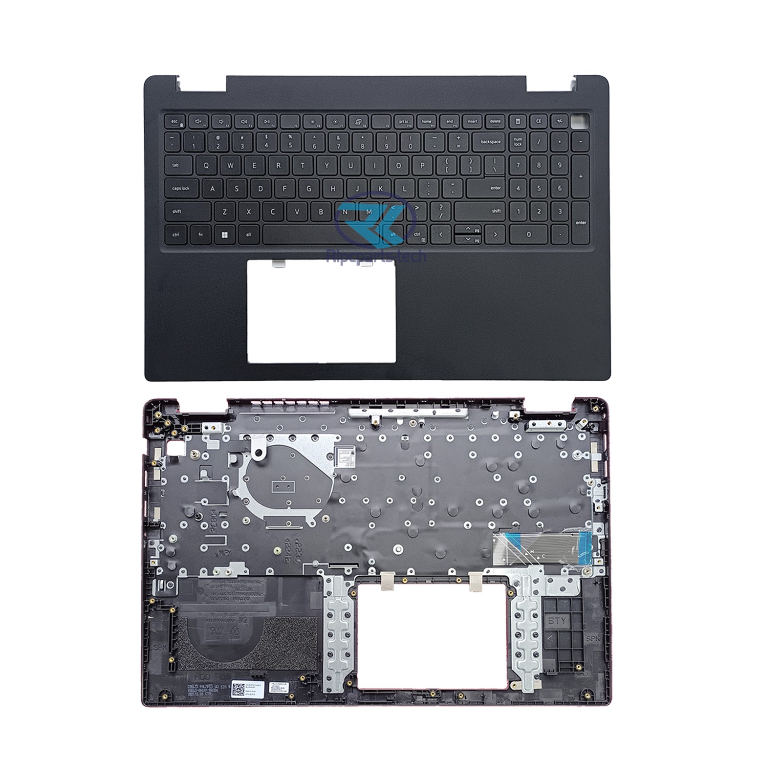 For Dell Latitude 3520 E3520 Palmrest Case Non-Backlit Keyboard 0DJP76 DJP76 US