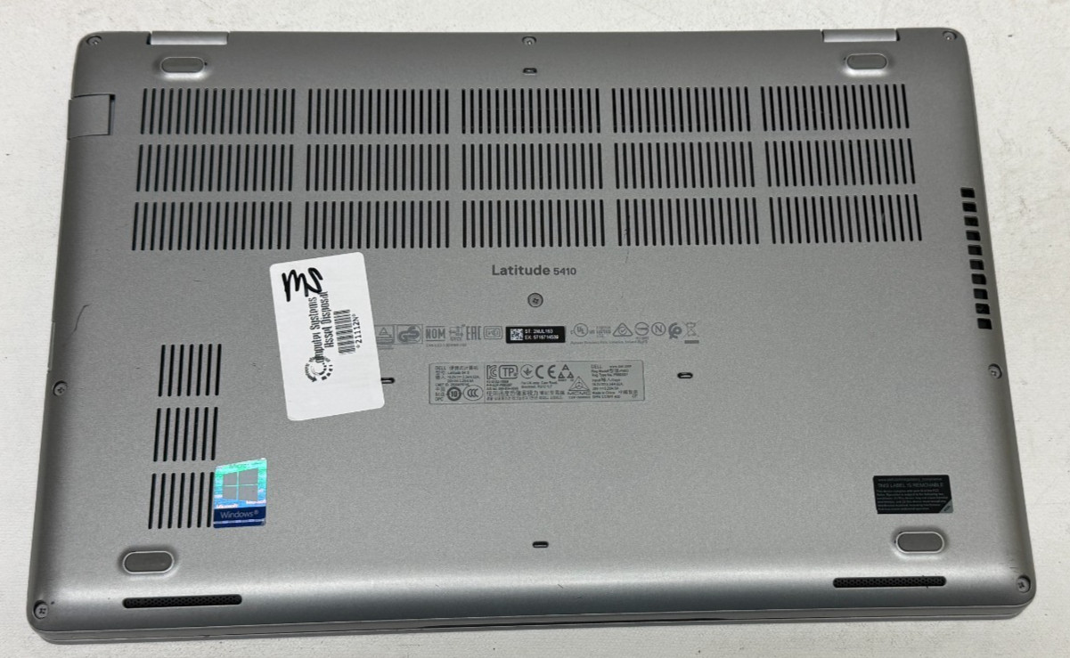 Dell Latitude 5410 Touch 14″ (i5-10210u – 8GB RAM – 256GB SSD – Win11Home)