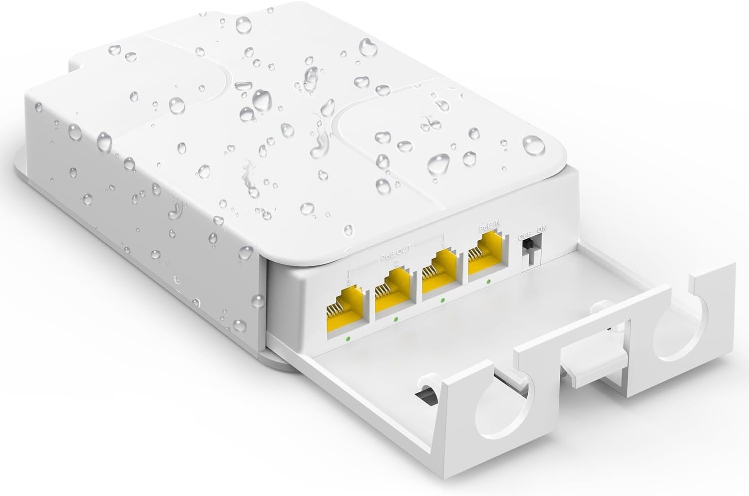Reliable 1 in 3 Out PoE Extender for Outdoor Use – Up to 1000Mbps Speed