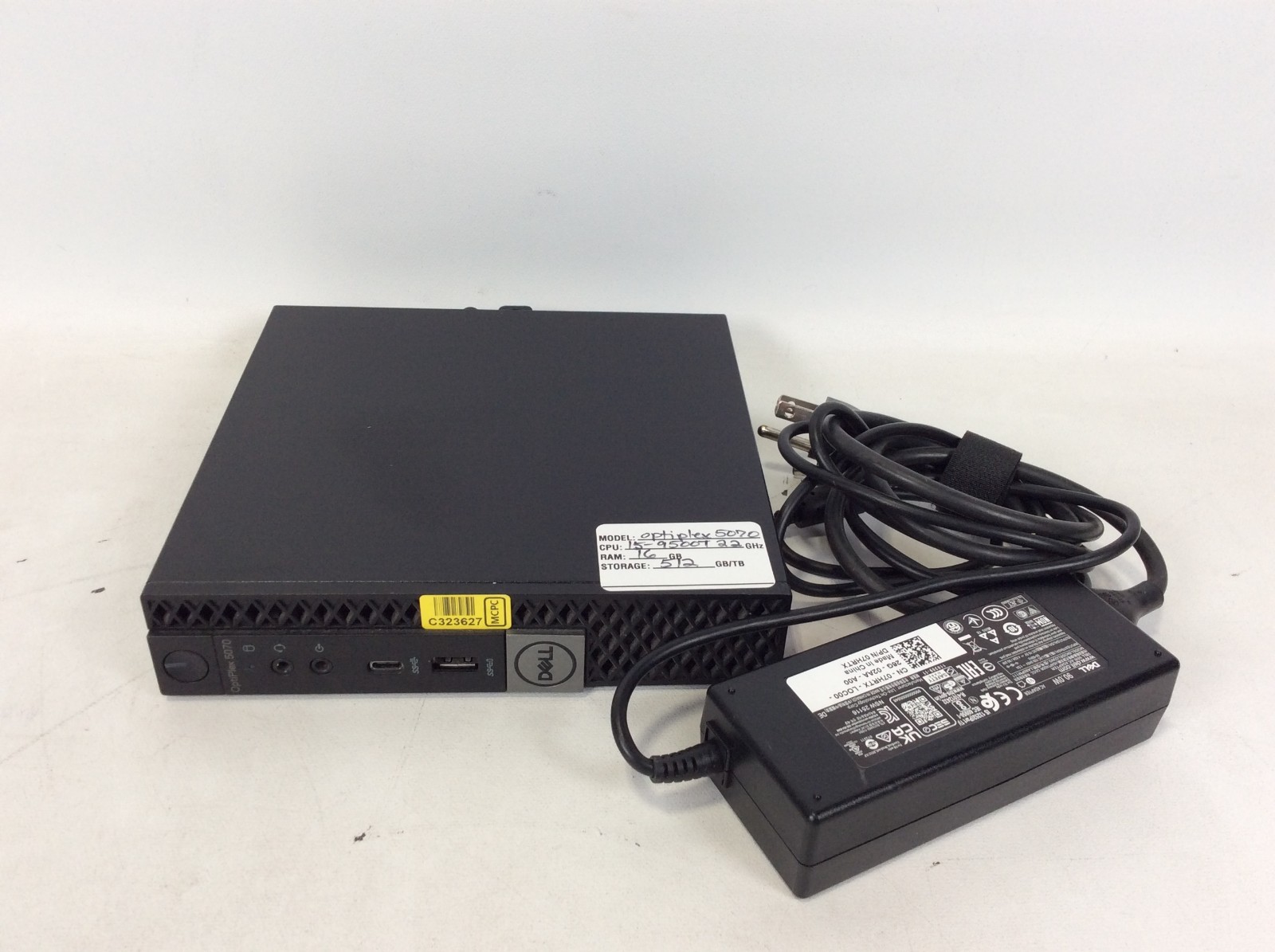 Dell OptiPlex 5070 Micro Desktop i5-9500T 2.2GHz 16GB RAM 512GB SSD