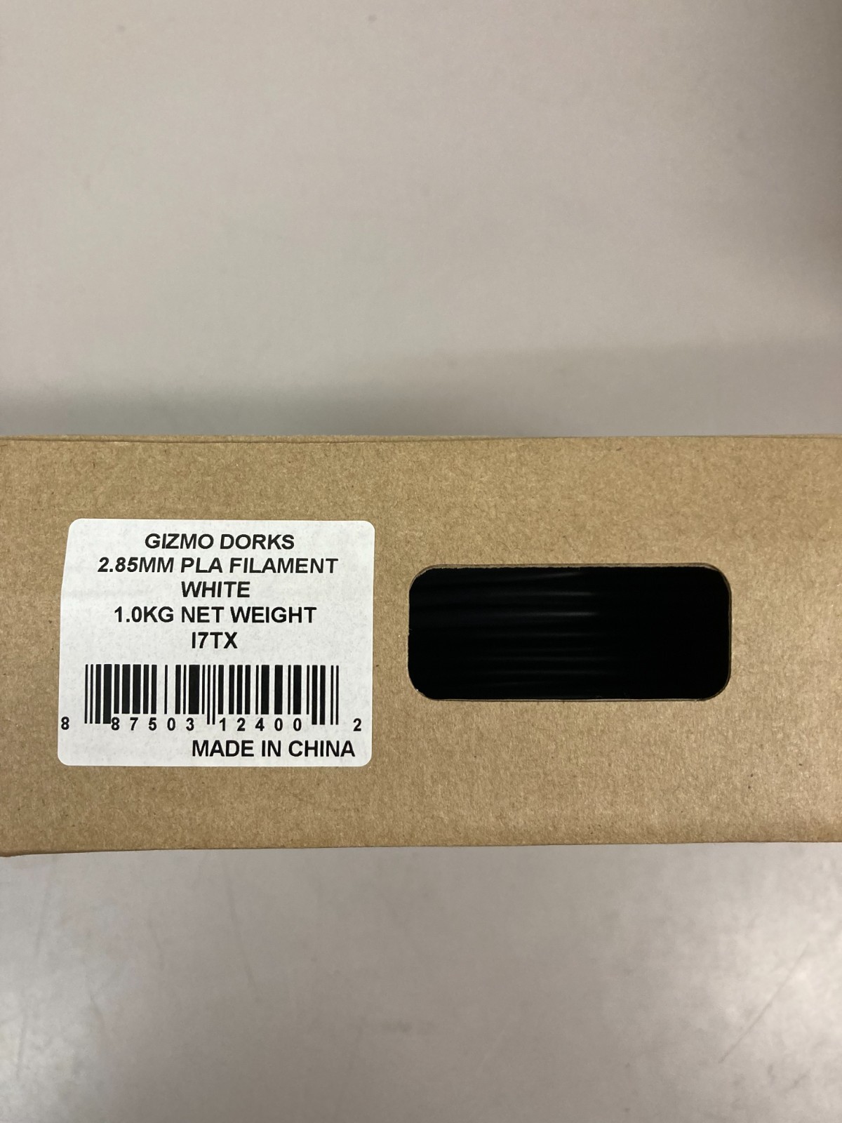 Gizmo Dorks 3D Printer Filament 2.85mm PLA, Neat Wind, Fits Most FDM 3D Print