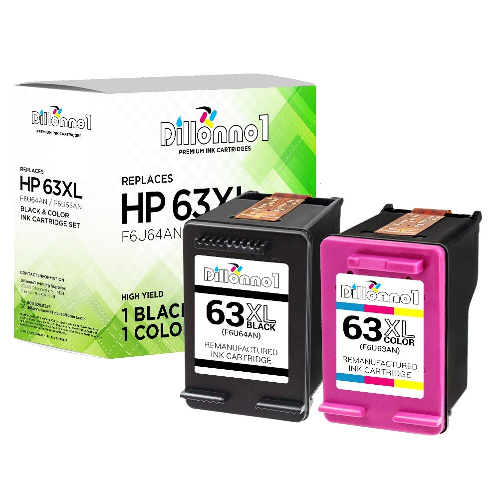 For HP 63XL HP 63 Ink Cartridge for Envy 4516 4520 4522 OfficeJet 3830 4650 Lot