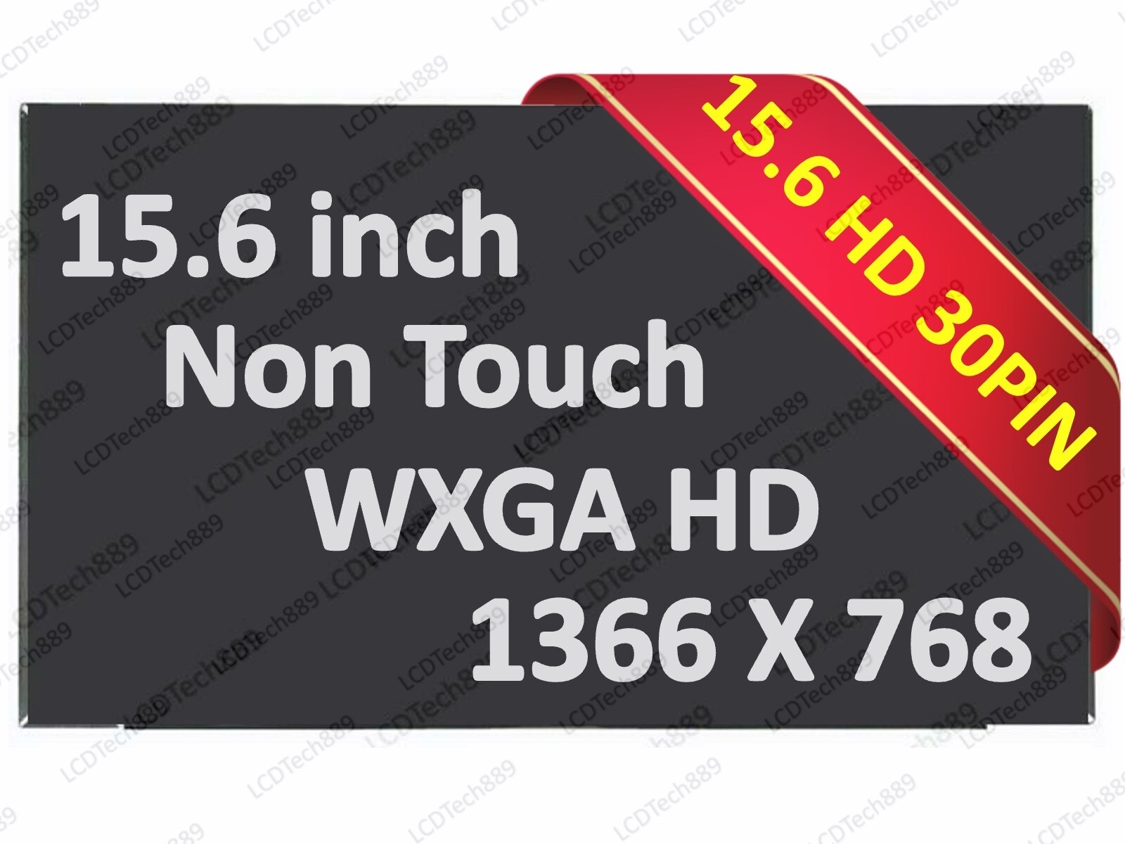 Dell Latitude 3520 WXGA HD LCD Screen NT156WHM-N46 PYVJ8 KCWGN
