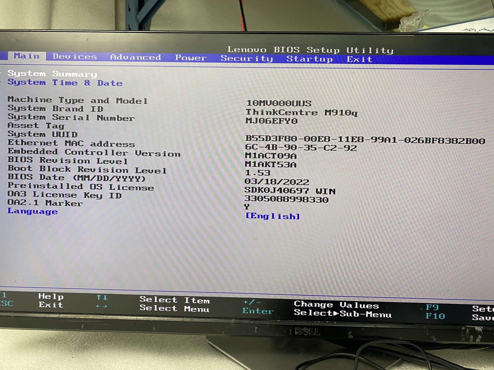 Lenovo ThinkCentre M910q Core i7-7700T 2.9GHz 8GB RAM NO HDD NO OS Good