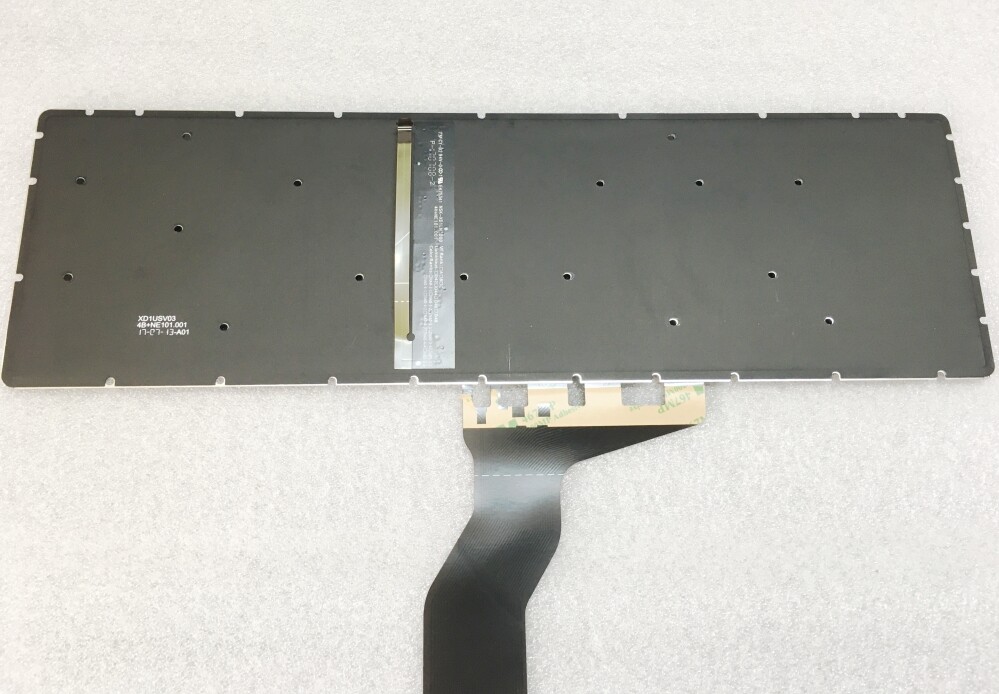 HP 15m-bp 15m-bp111dx 15m-bp112dx Laptop Backlit Keyboard Silver