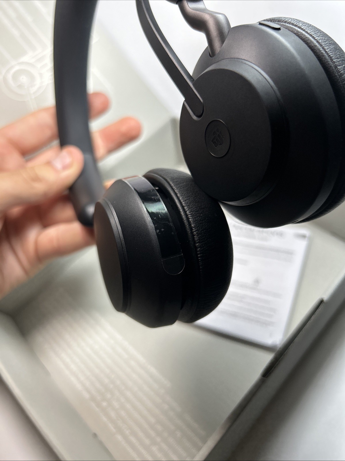 Jabra Evolve2 65 Stereo Wireless Headset (MS Teams, USB-A) – Black