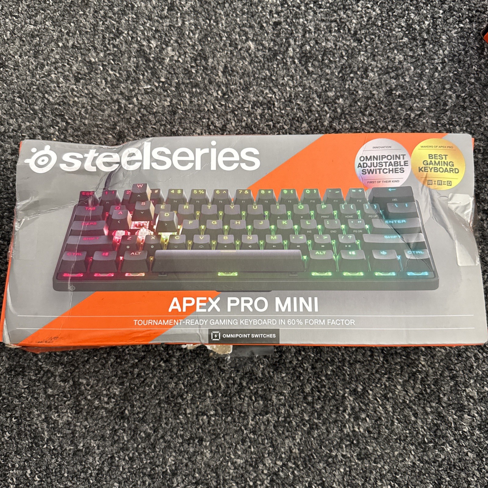 SteelSeries Apex Pro Mini Gaming Keyboard in 60% Form Factor 648020