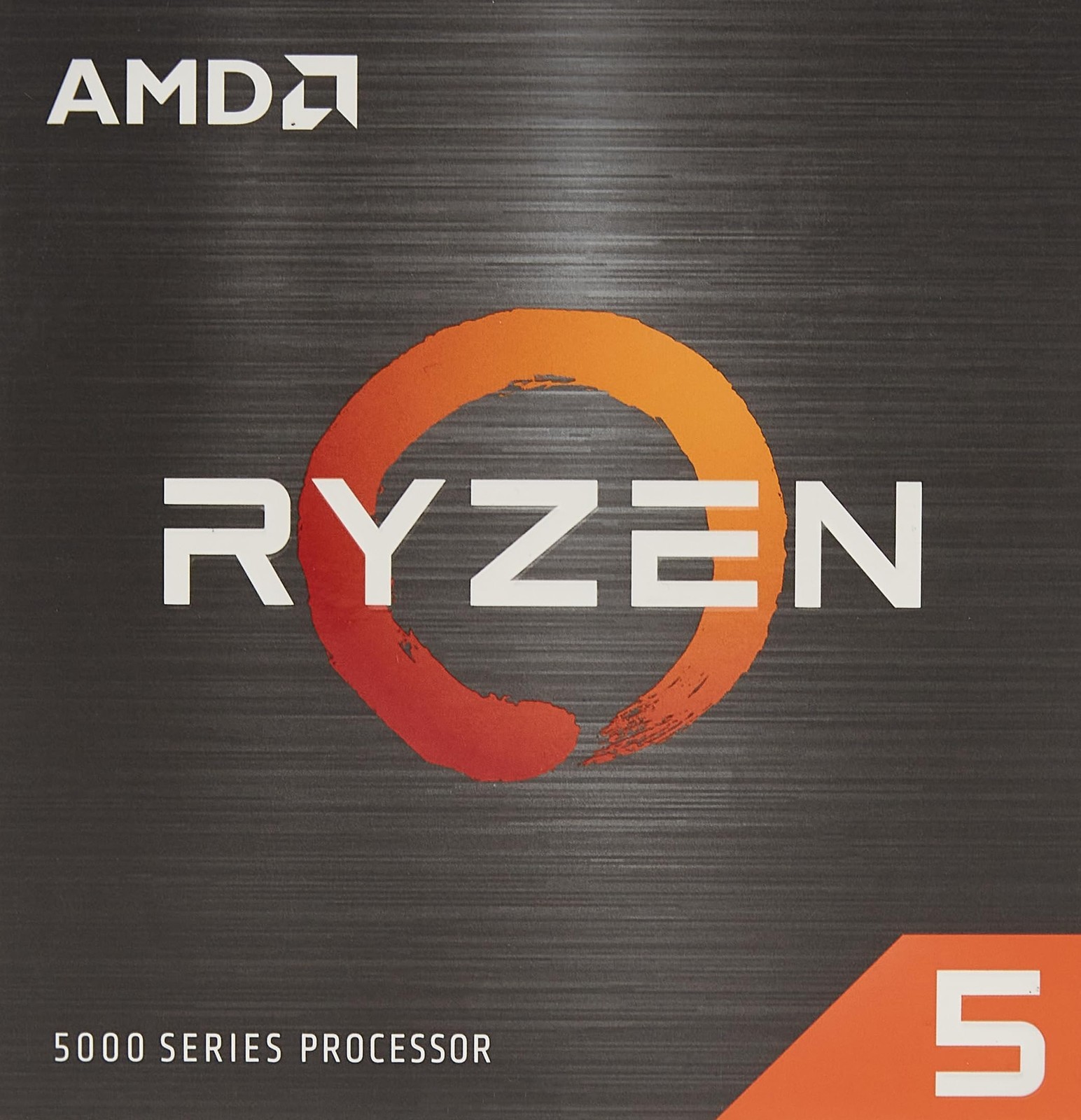 AMD Ryzen 5 5500 6-Core, 12-Thread Unlocked Desktop Processor Ceramic Gray