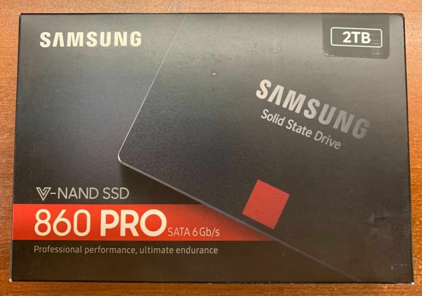 NEW Samsung 860 Pro 2TB SSD 2.5″ SATA III 3D NAND 2.0TB MZ-76P2T0BW